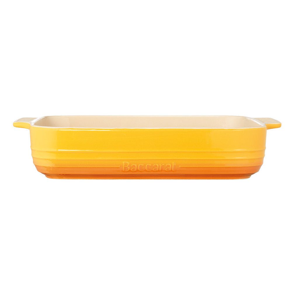 Baccarat Le Connoisseur Stoneware Lasagne Baking Dish 38cm Honey