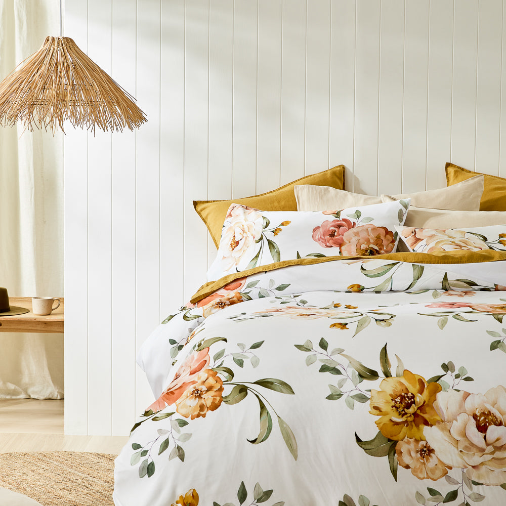 Adorn Living Mae Quilt Cover Set Queen