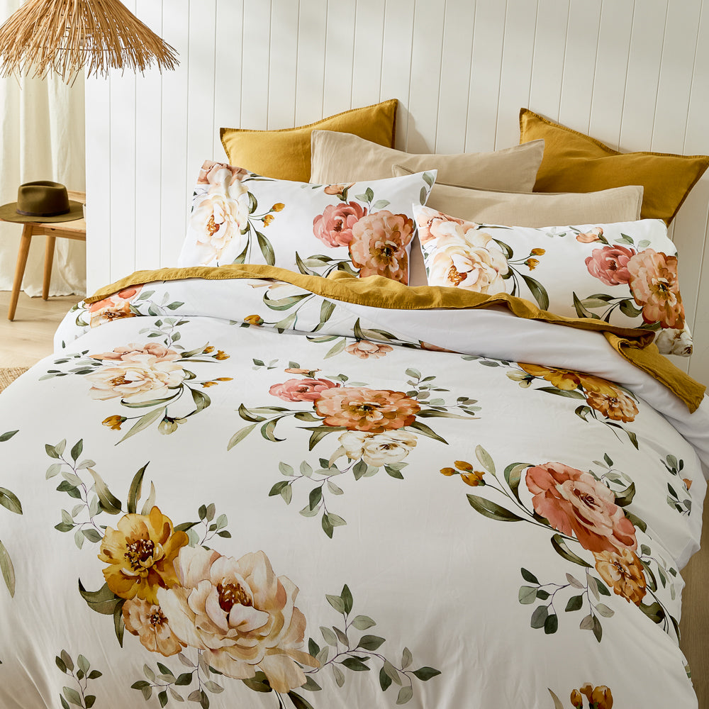 Adorn Living Mae Quilt Cover Set Queen