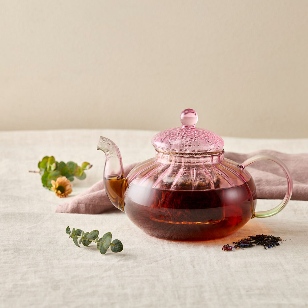 Alex Liddy Maisie Petal Glass Teapot