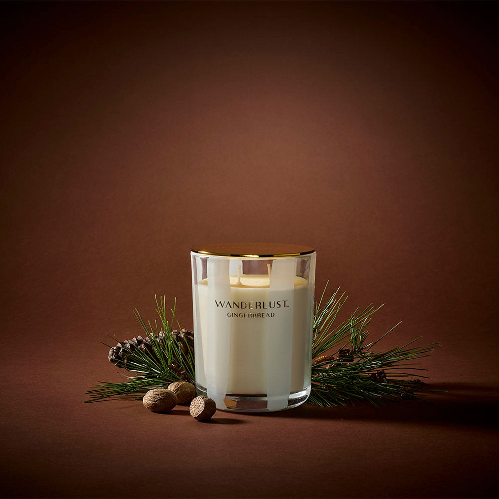 Wanderlust Limited Edition Christmas Candle With Lid 425g