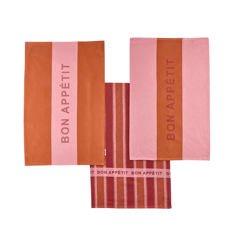 Alex Liddy Rustica II Set Of 3 Tea Towels