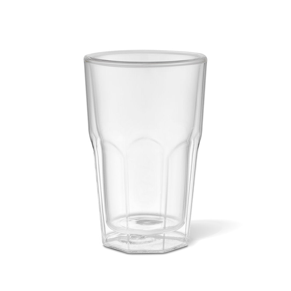 Baccarat Barista Facet Double Wall Glass Medium 345ml Set of 4