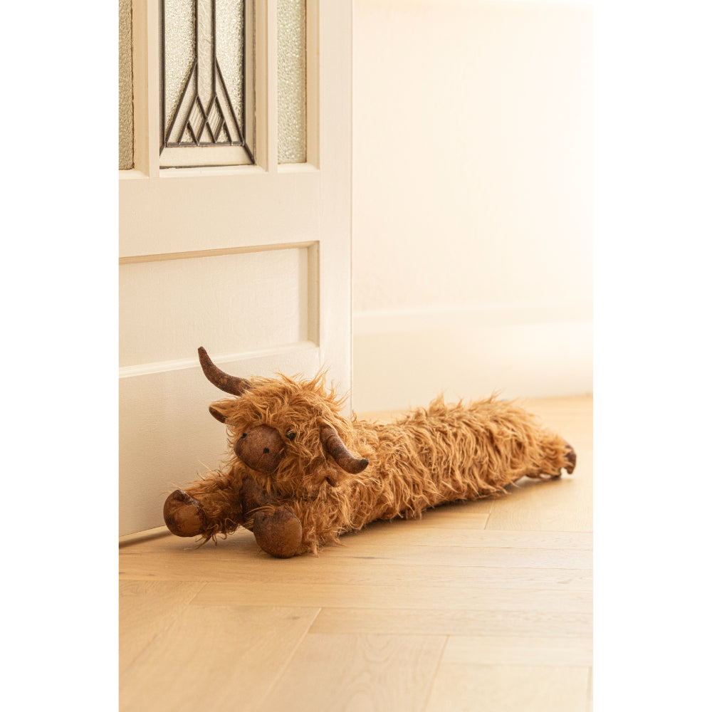 Ashdene Novelty Highland Cow Draught Excluder