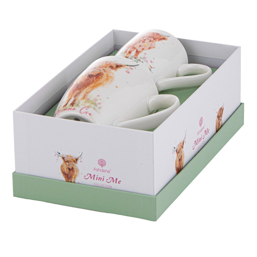 Ashdene Mini Me Mumma & Little Coo 2 Piece Mug Gift Set
