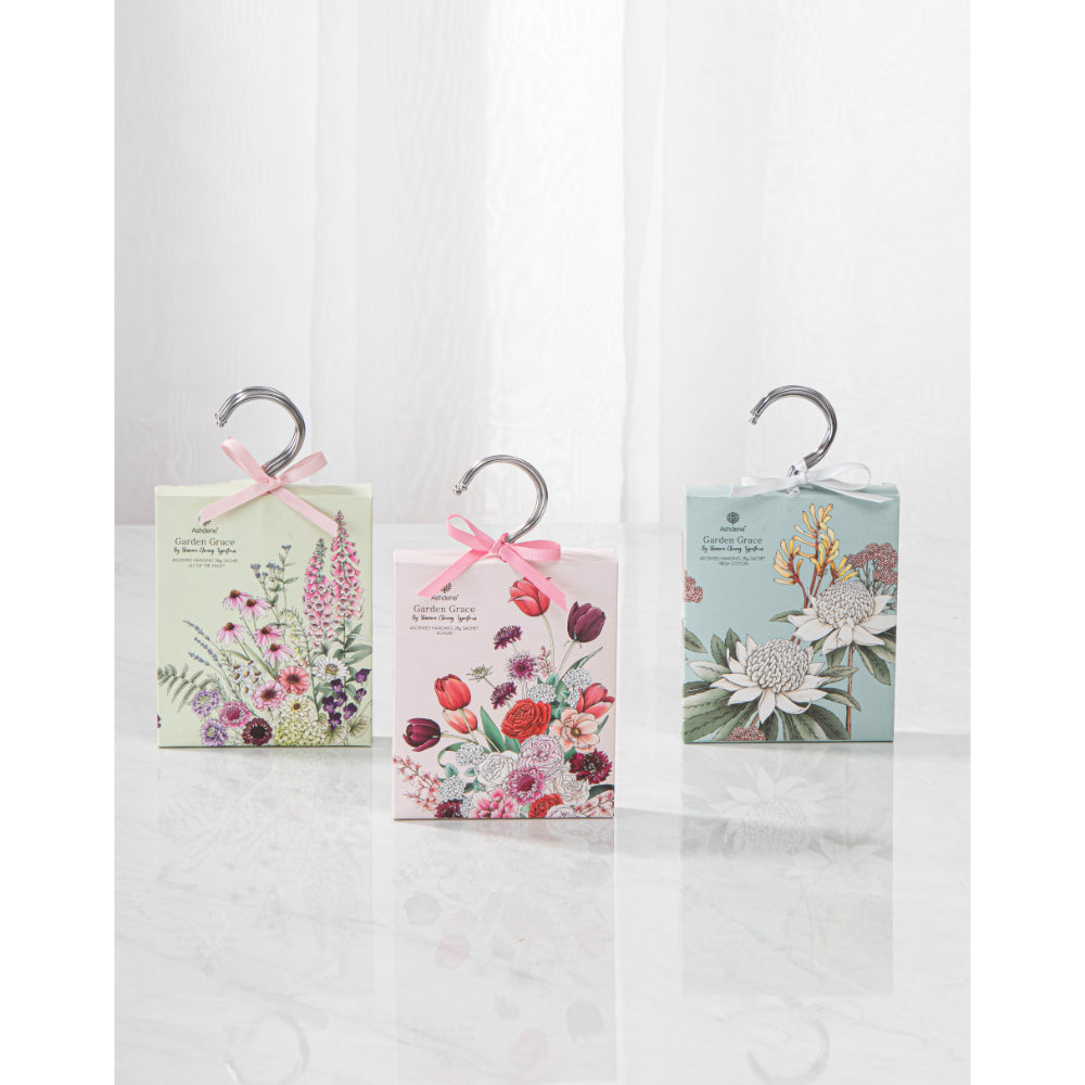 Ashdene Garden Grace Set of 4 Hang Sachets