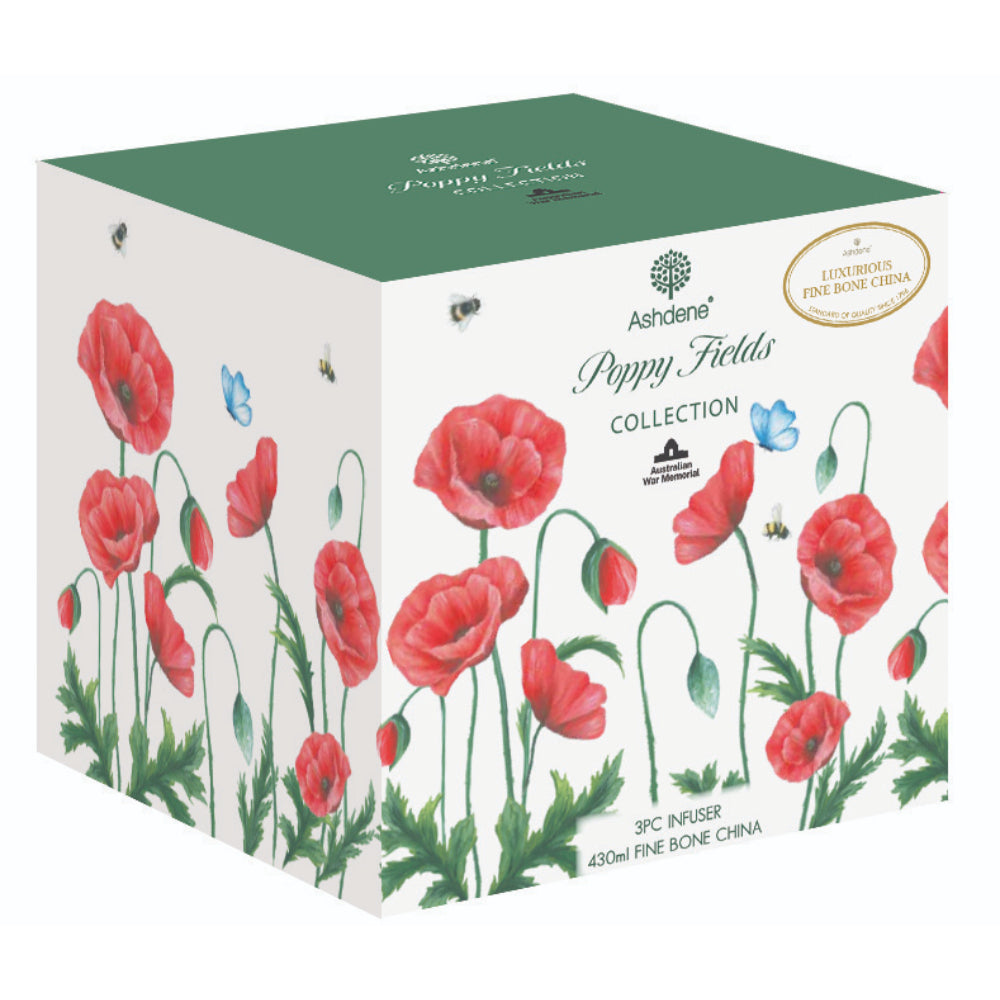 Ashdene Poppy Fields 3 Piece Infuser