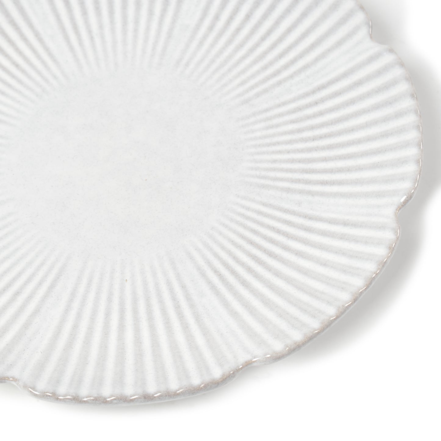 Salt & Pepper Hostess Flower Plate 20cm