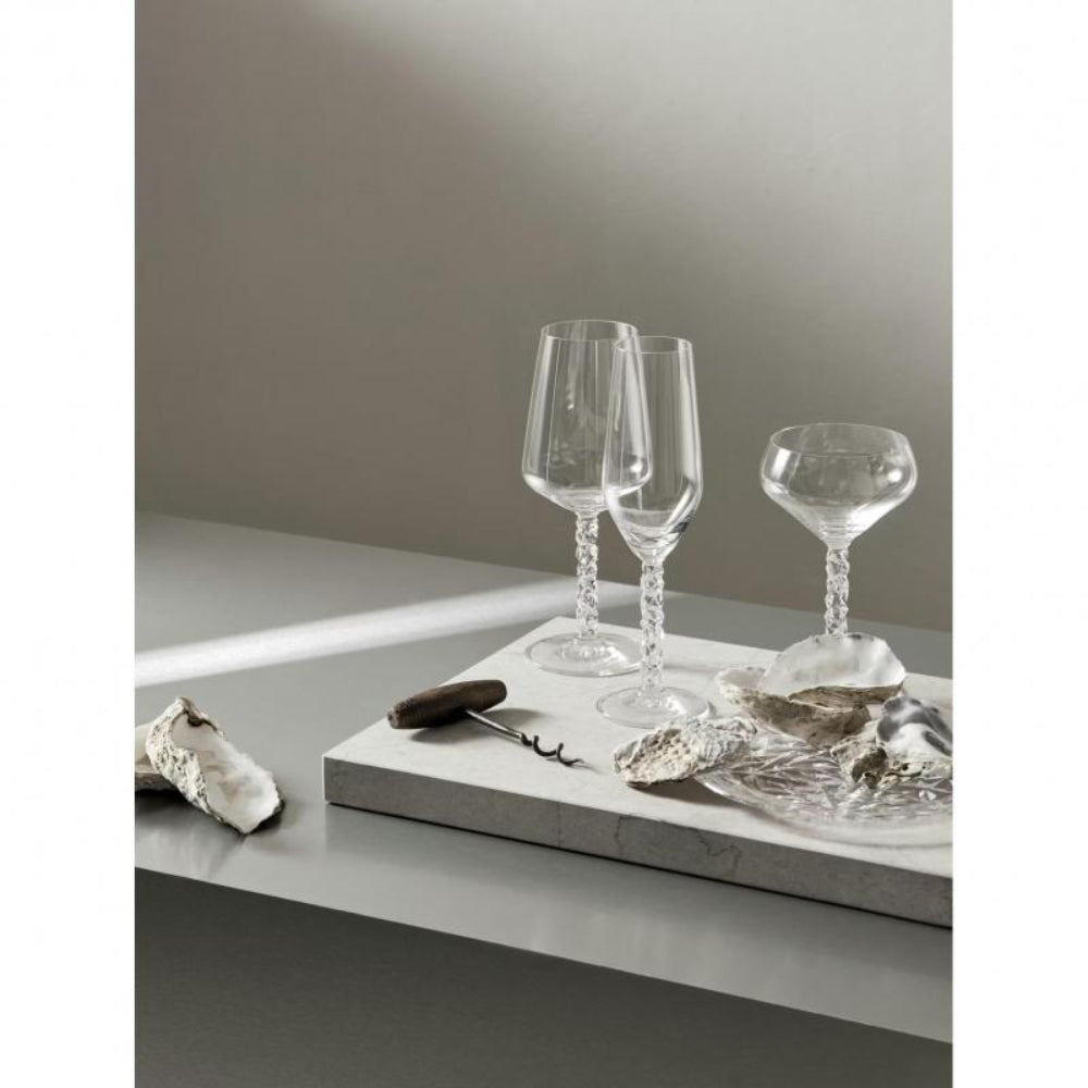 Orrefors Set Of 2 Carat Coupe Glasses 250ml