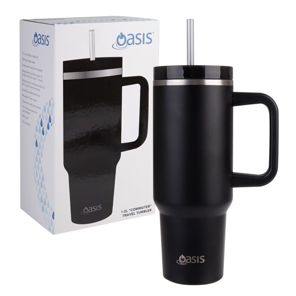 Oasis Commuter Double Wall Insulated Travel Tumbler 1.2L