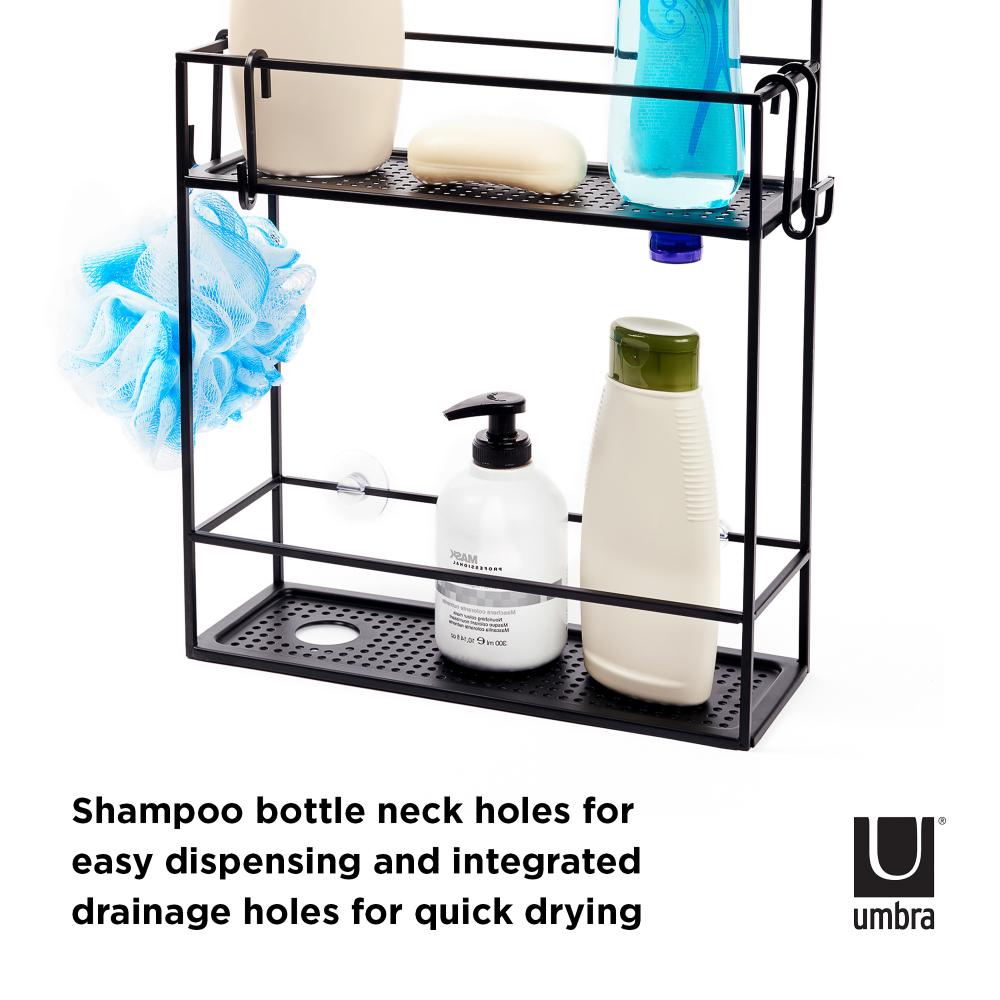 Umbra Cubiko Shower Caddy Black