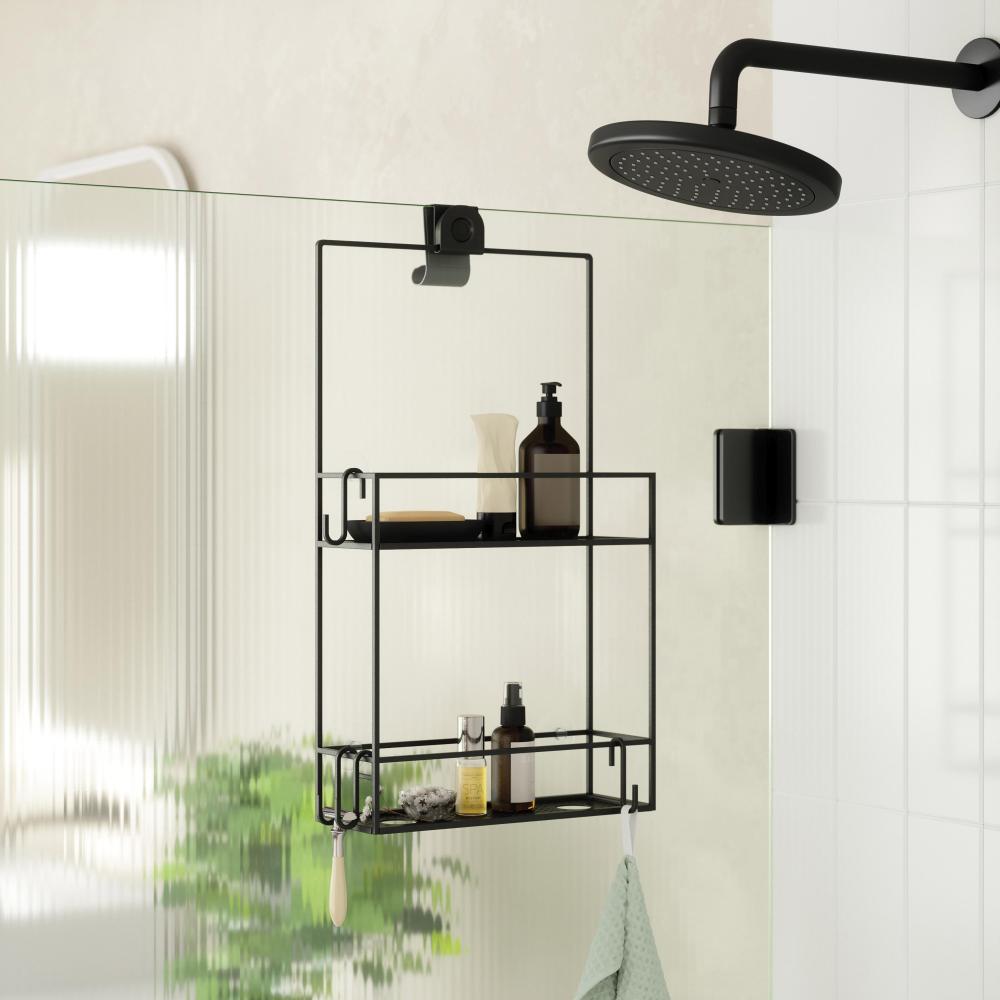 Umbra Cubiko Shower Caddy Black