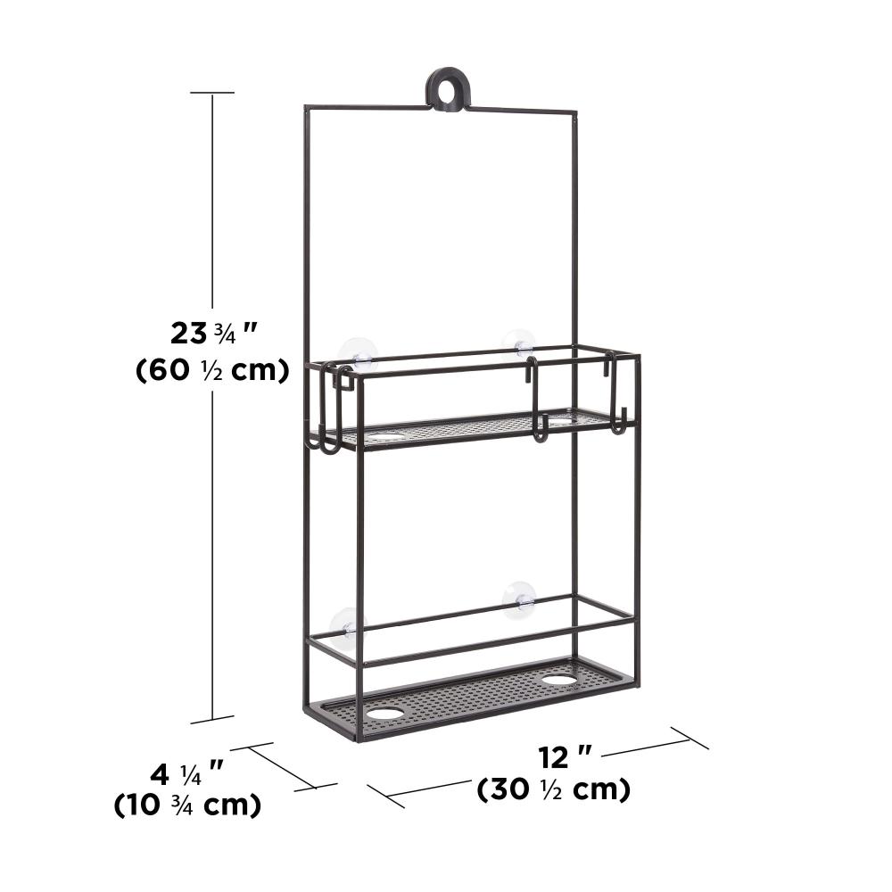 Umbra Cubiko Shower Caddy Black