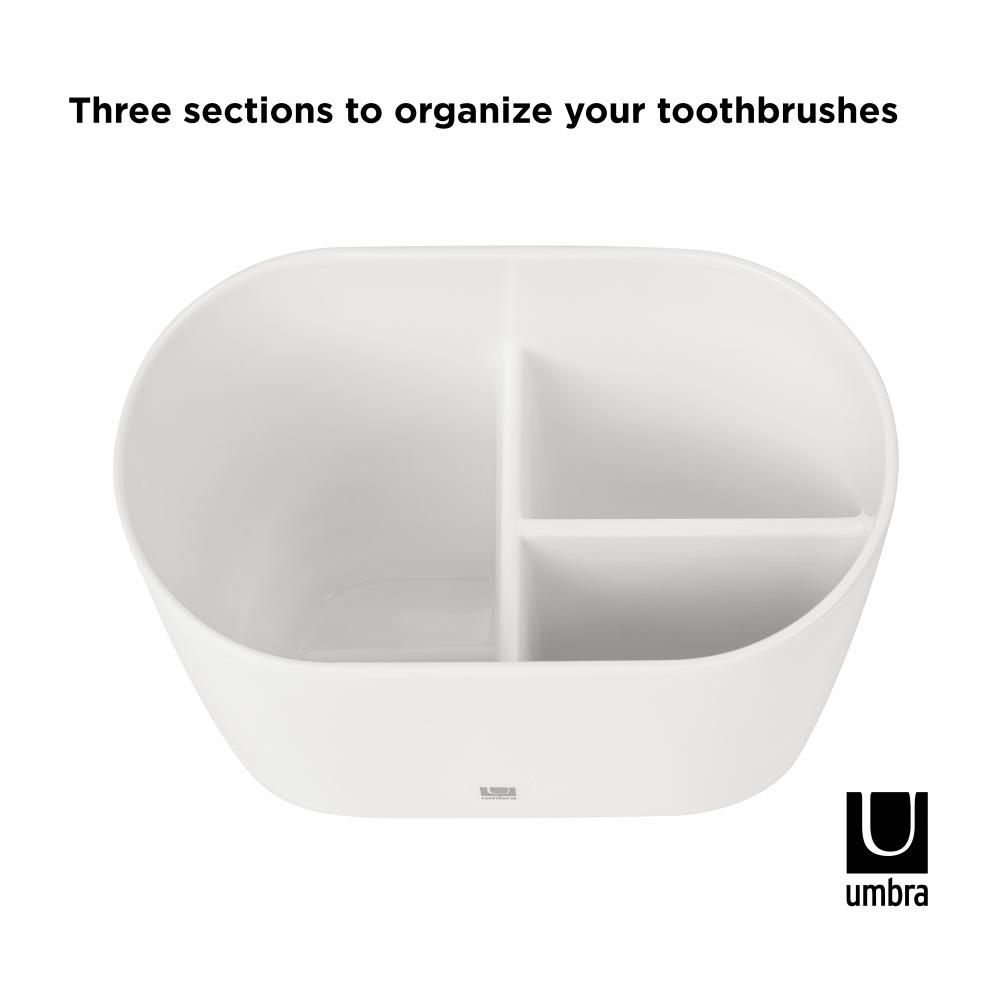 Umbra Step Toothbrush Holder White