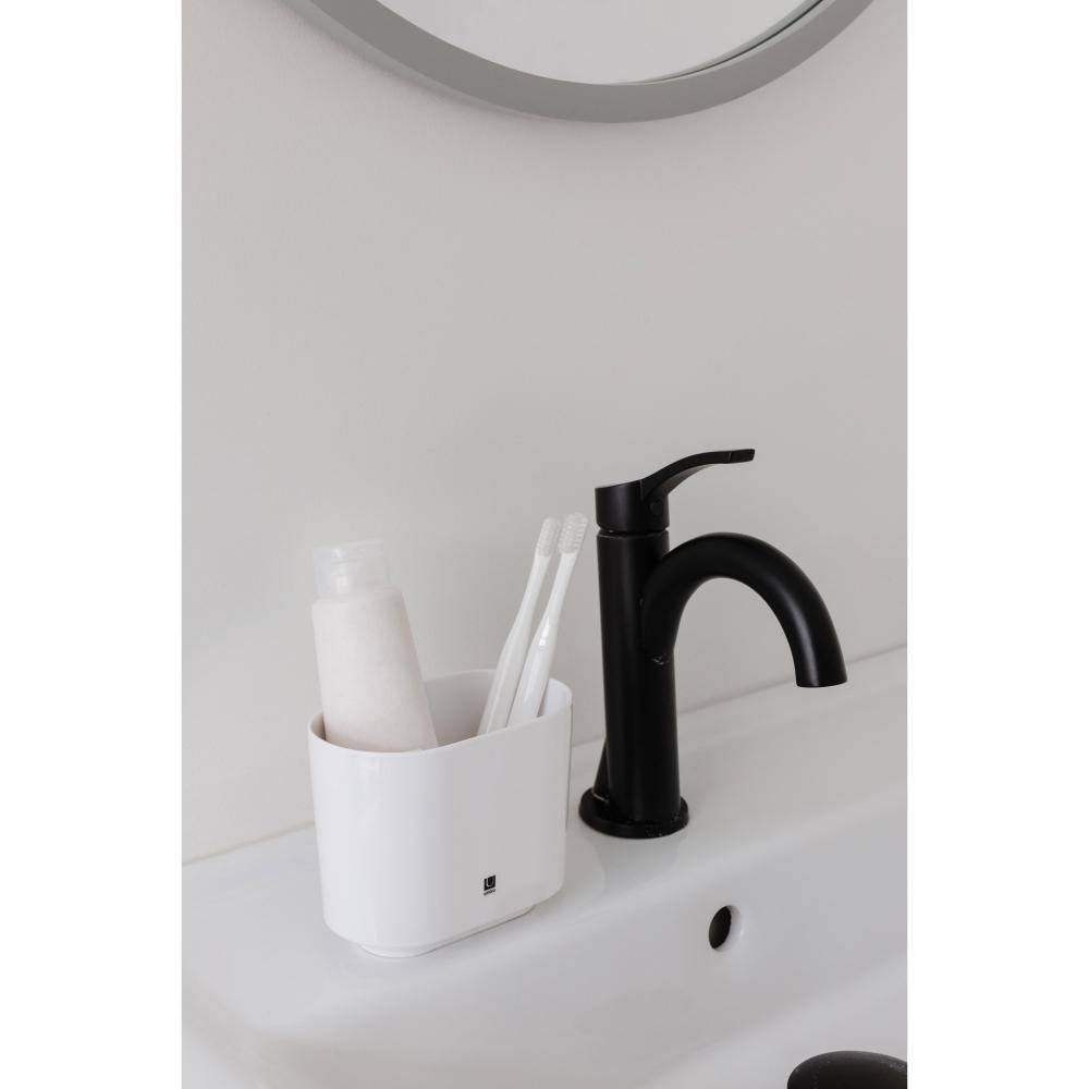 Umbra Step Toothbrush Holder White