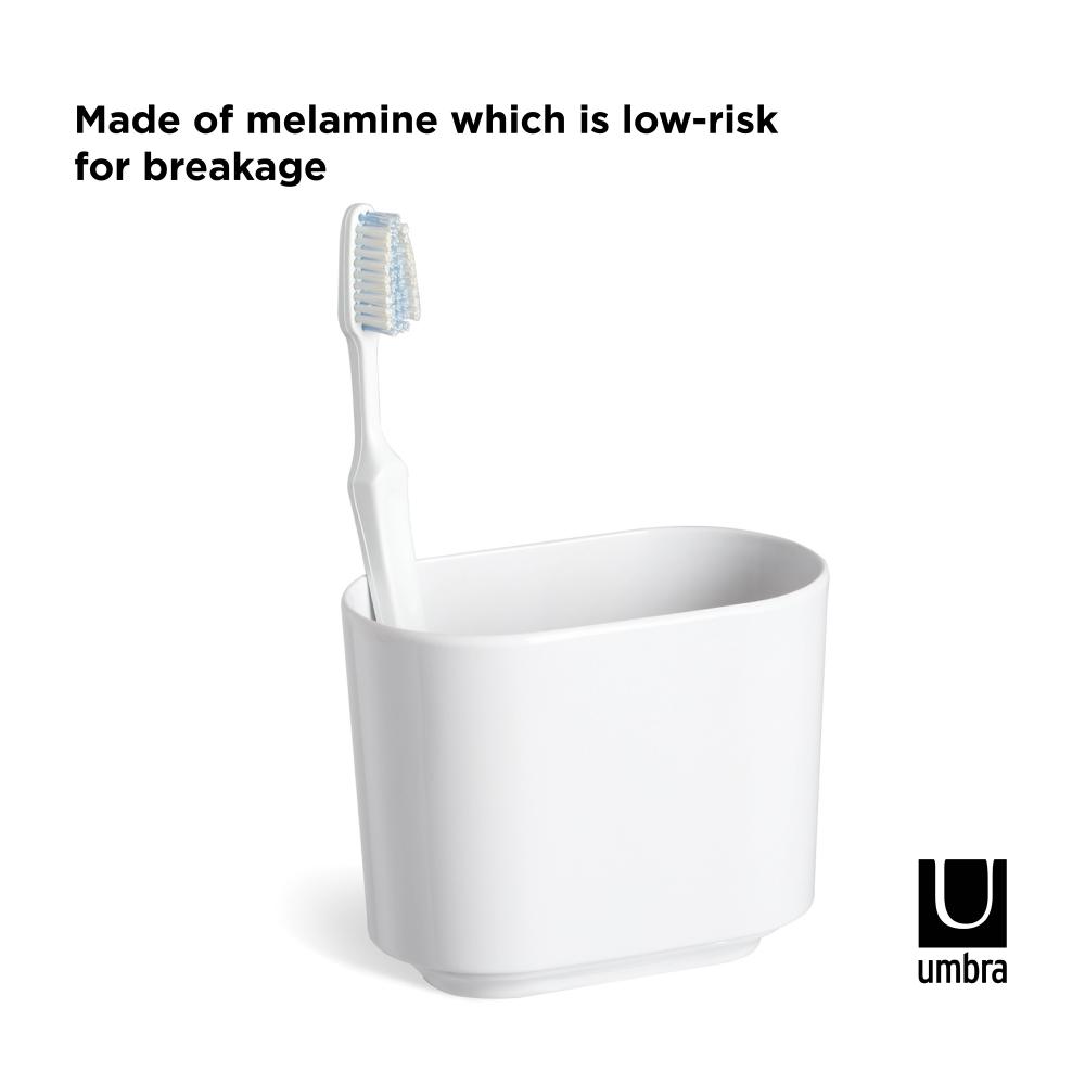 Umbra Step Toothbrush Holder White