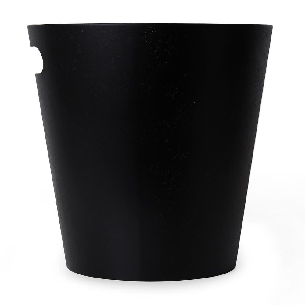 Umbra Woodrow Bin Black