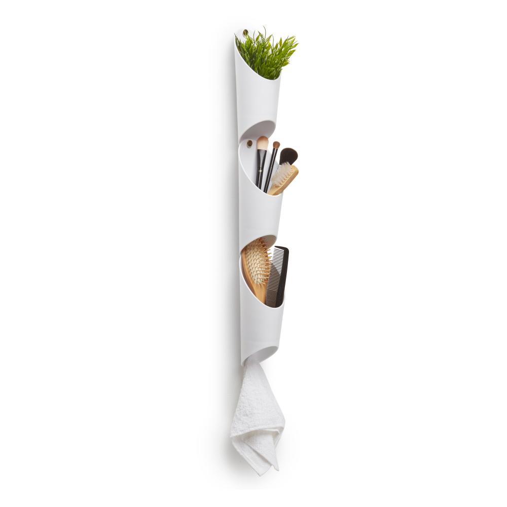 Umbra Floralink Wall Vessel White
