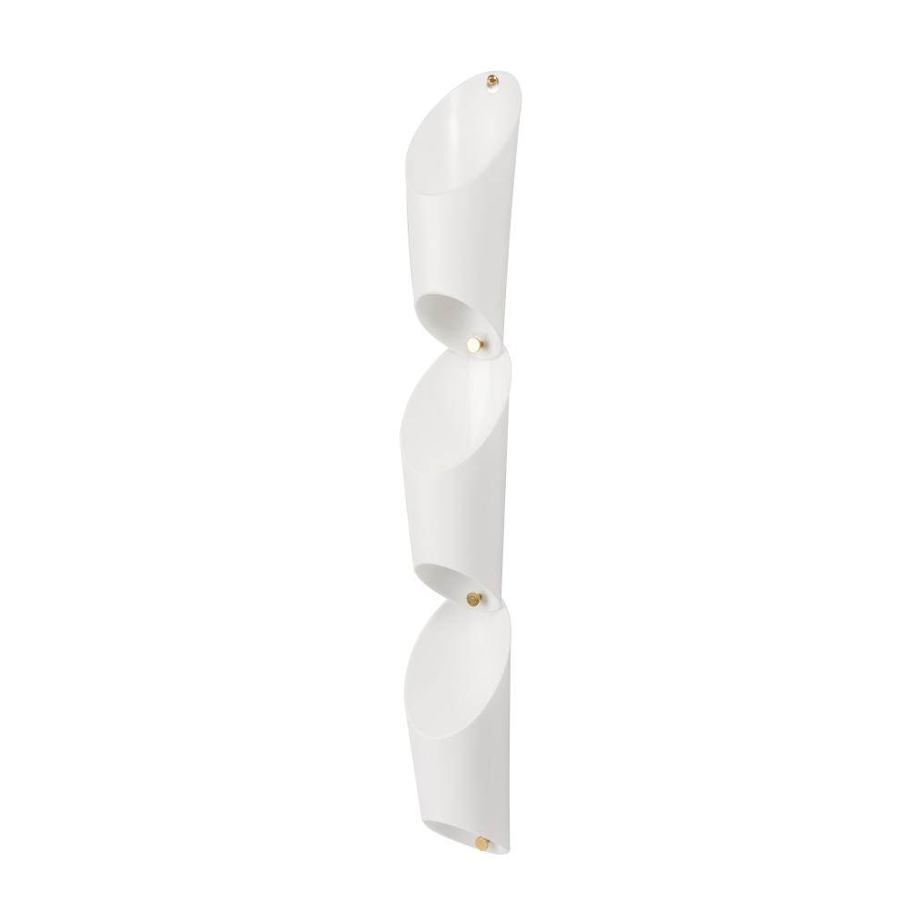 Umbra Floralink Wall Vessel White