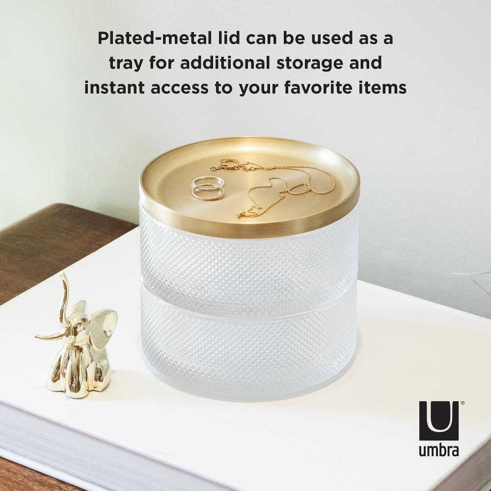 Umbra Tesora Box Brass