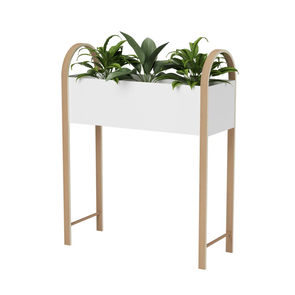Umbra Bellwood Storage/Planter White/Natural