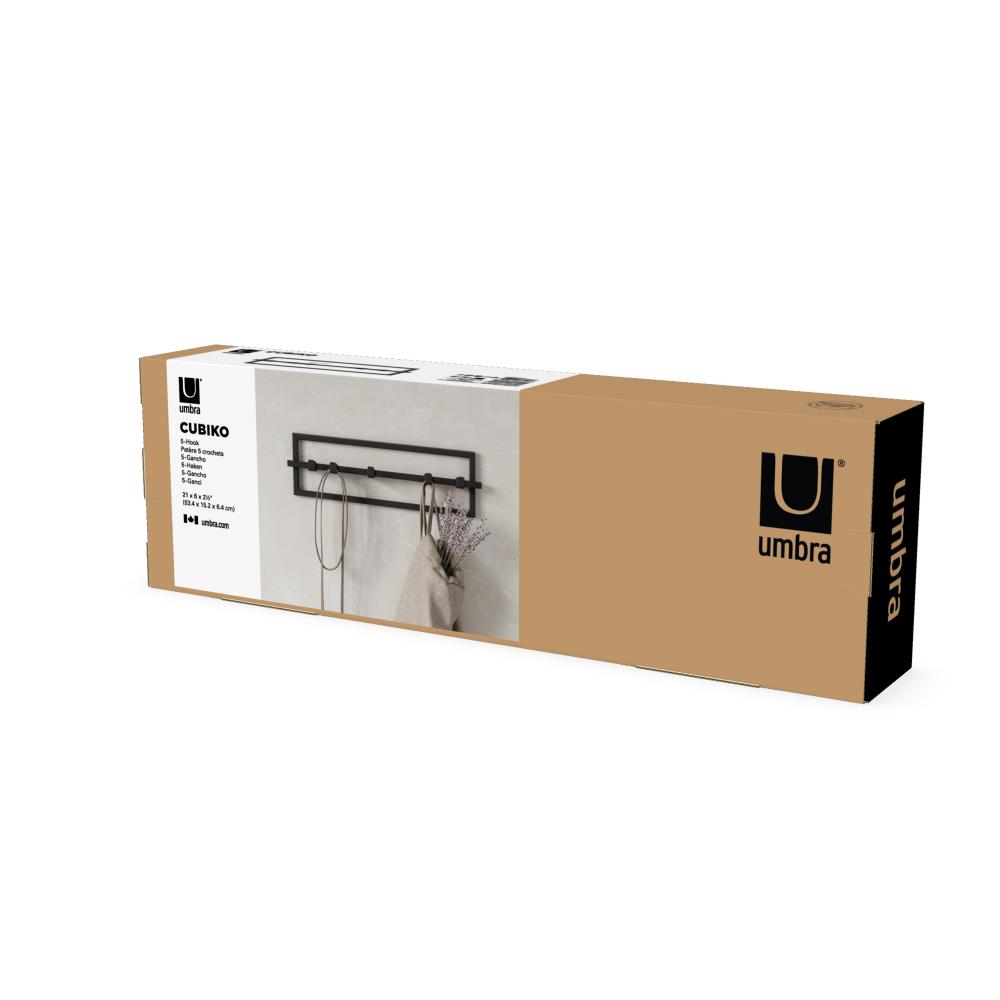 Umbra Cubiko 5 Hook Black