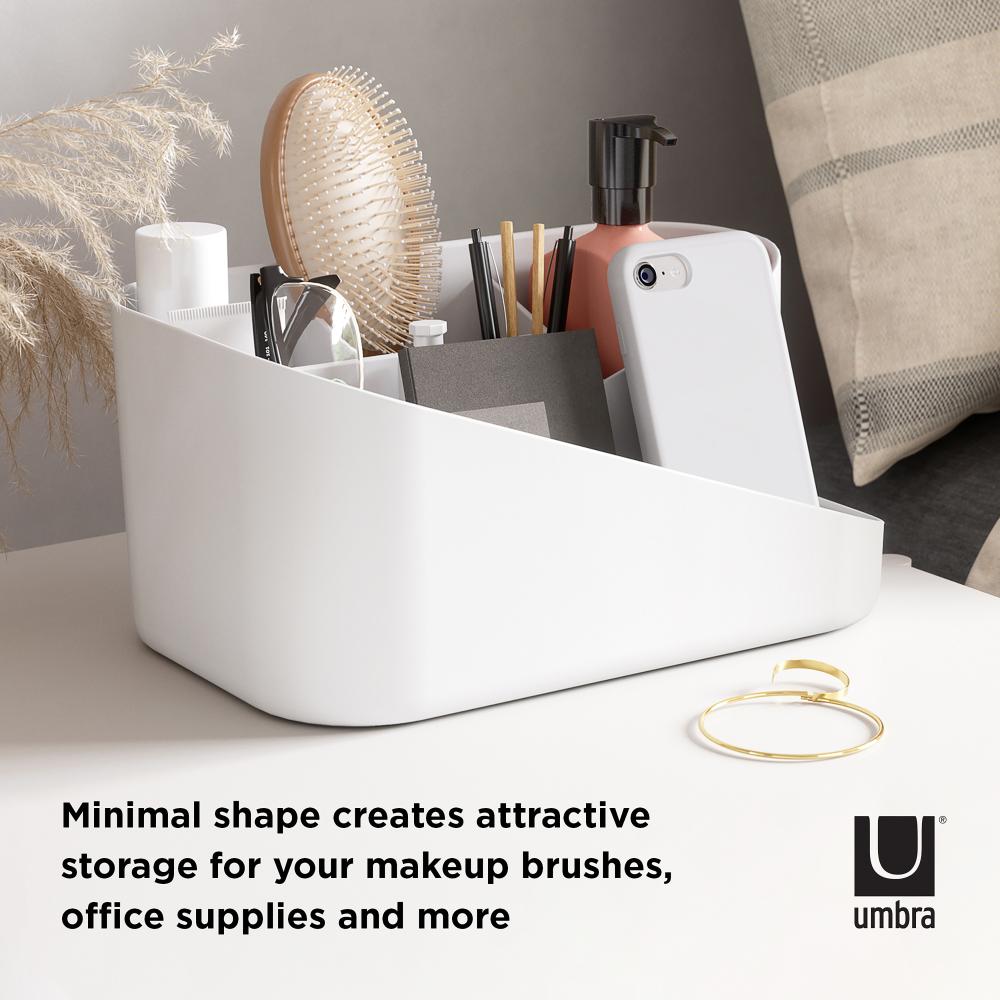 Umbra Glam Cosmetic Organizer White/Grey
