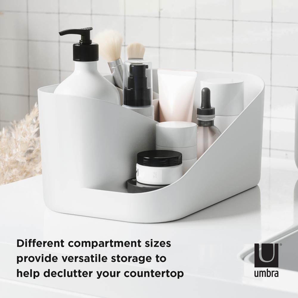 Umbra Glam Cosmetic Organizer White/Grey