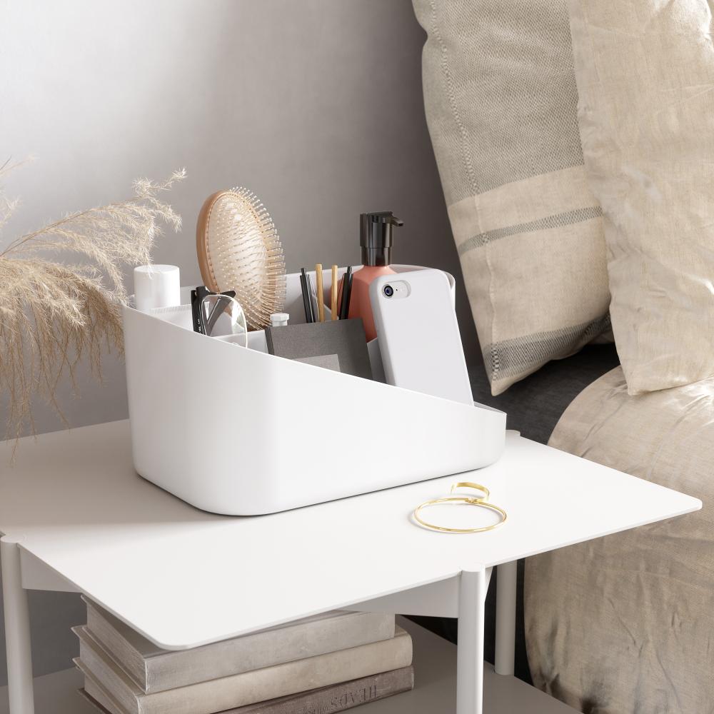 Umbra Glam Cosmetic Organizer White/Grey