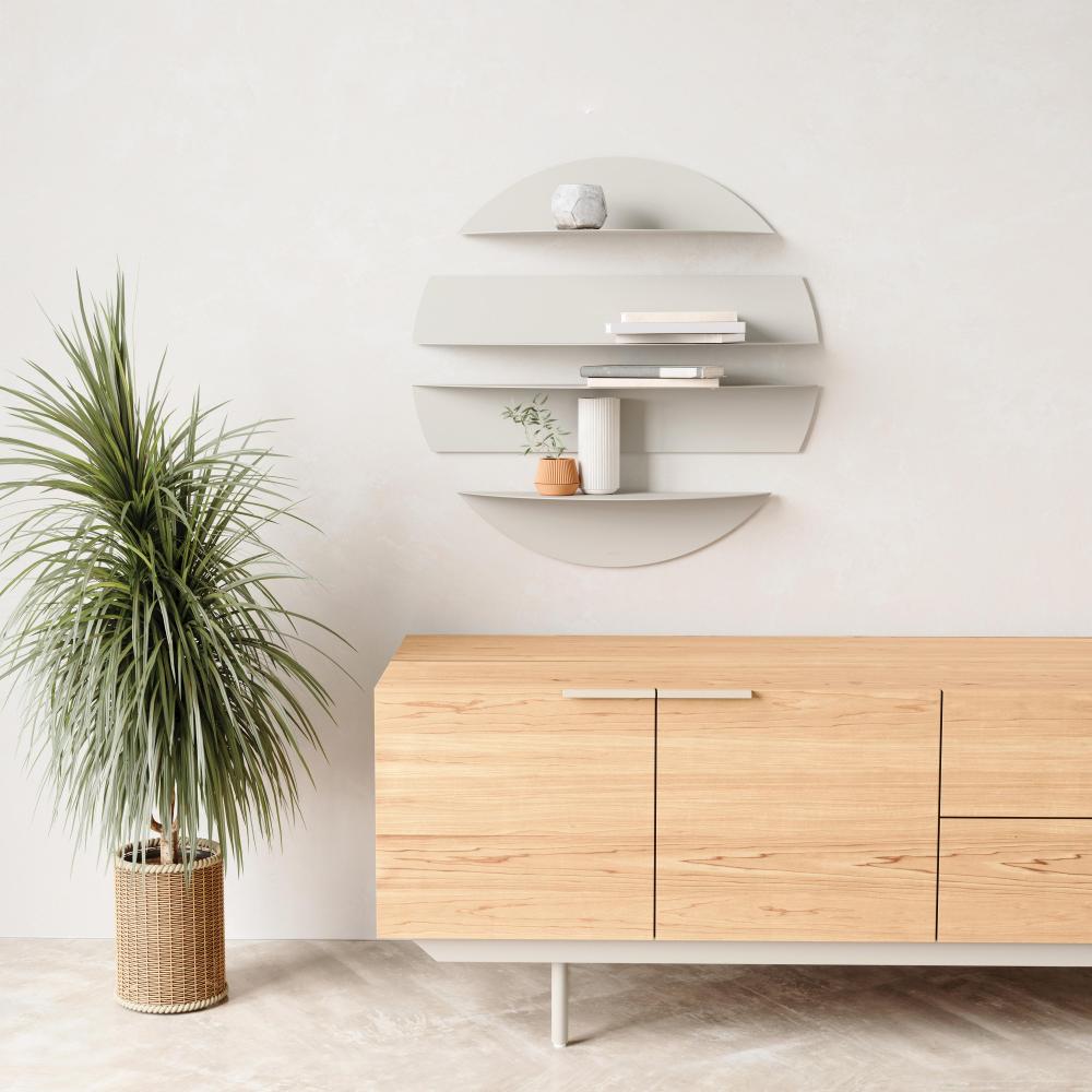 Umbra Solis 4 Piece Shelves Stone