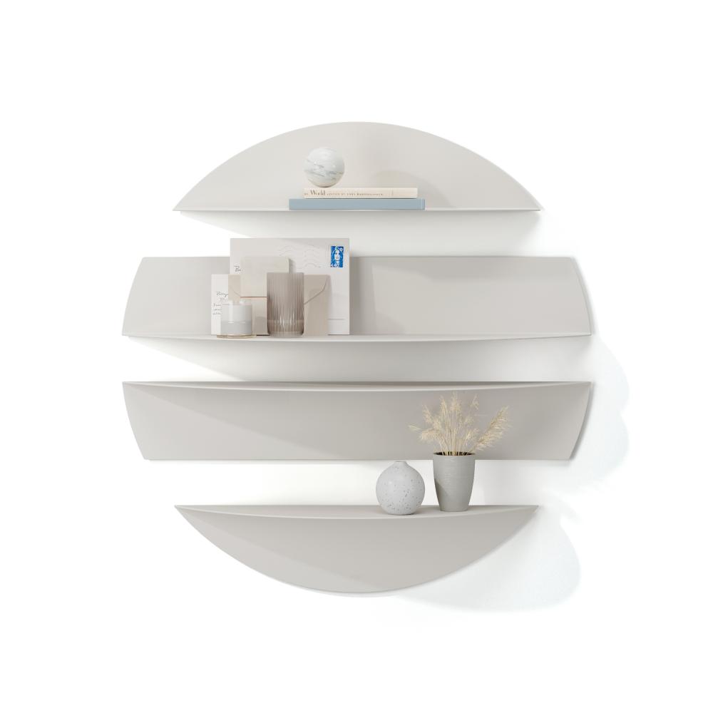 Umbra Solis 4 Piece Shelves Stone