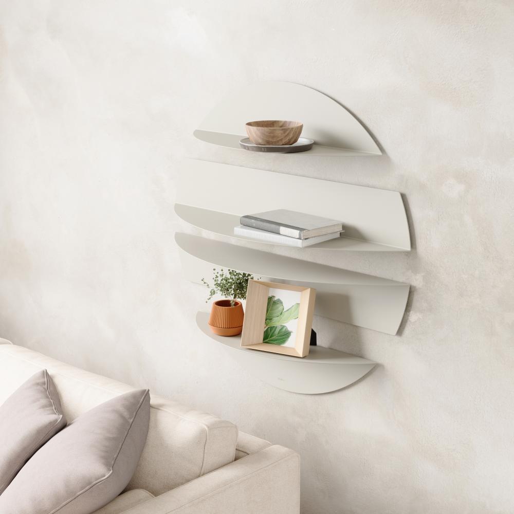 Umbra Solis 4 Piece Shelves Stone