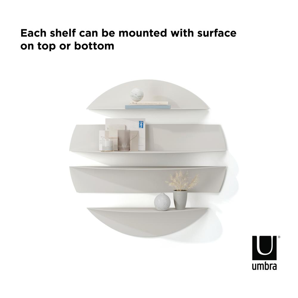 Umbra Solis 4 Piece Shelves Stone