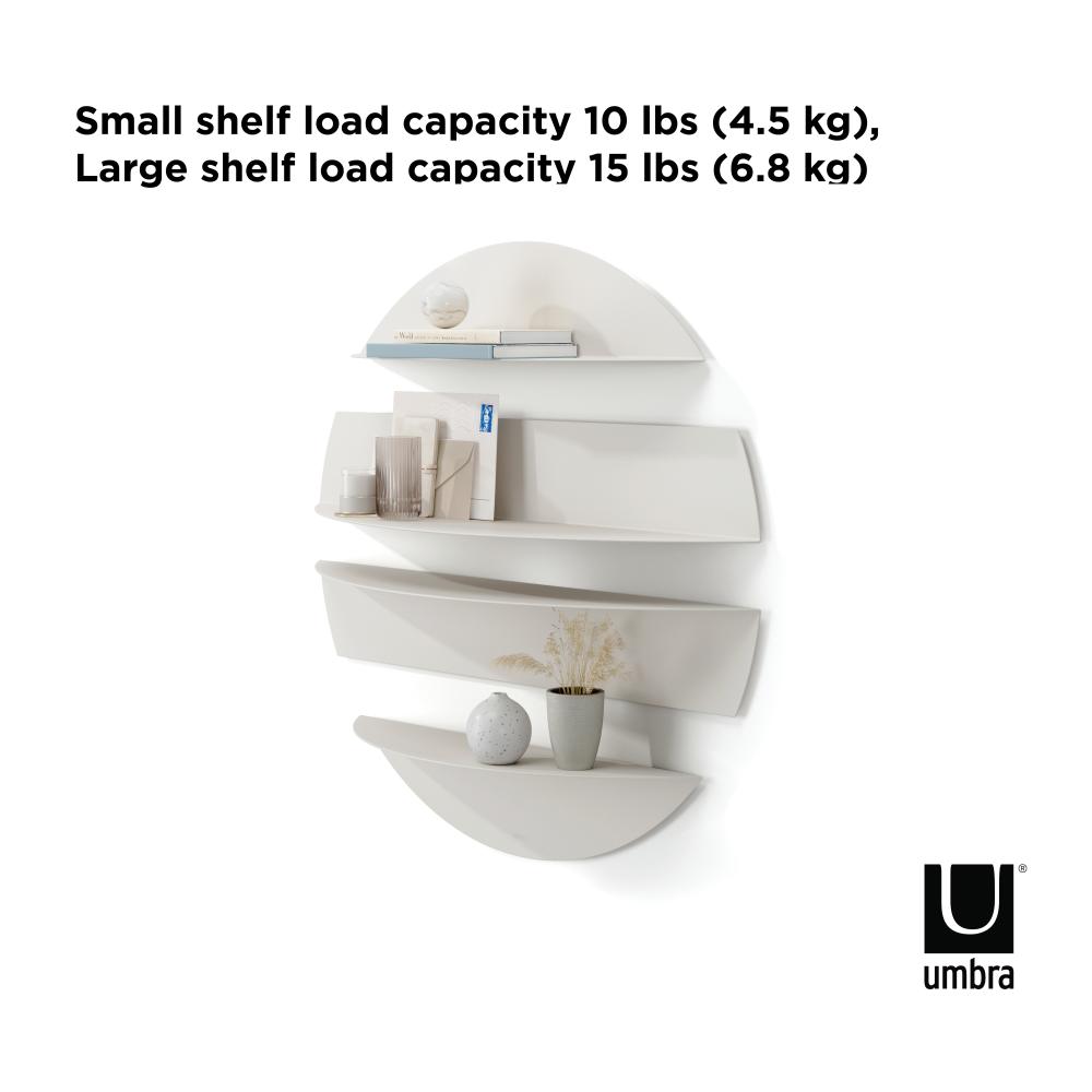 Umbra Solis 4 Piece Shelves Stone