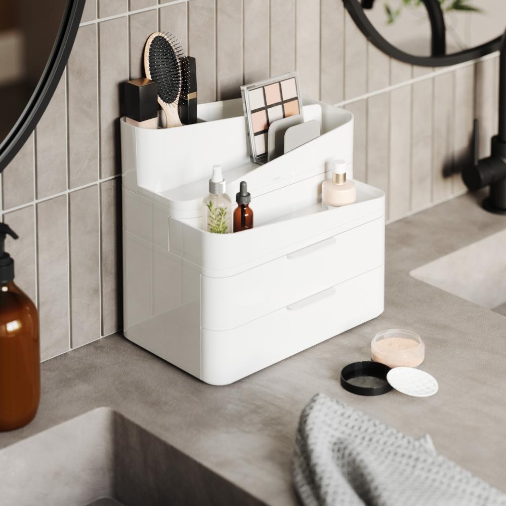 Umbra Glam Organiser Large White/Grey