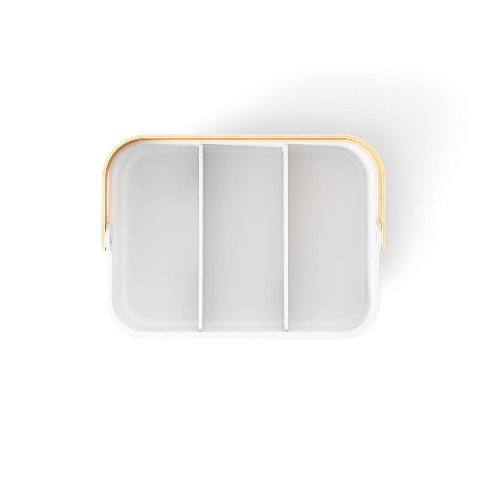 Umbra Bellwood Stackable Bin Large White/Natural