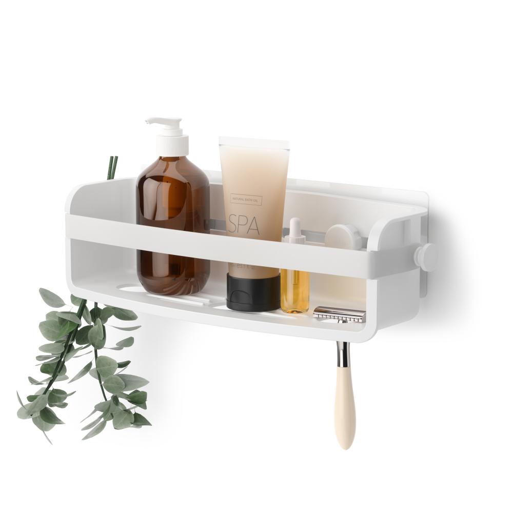 Umbra Flex Adhesive Bin White