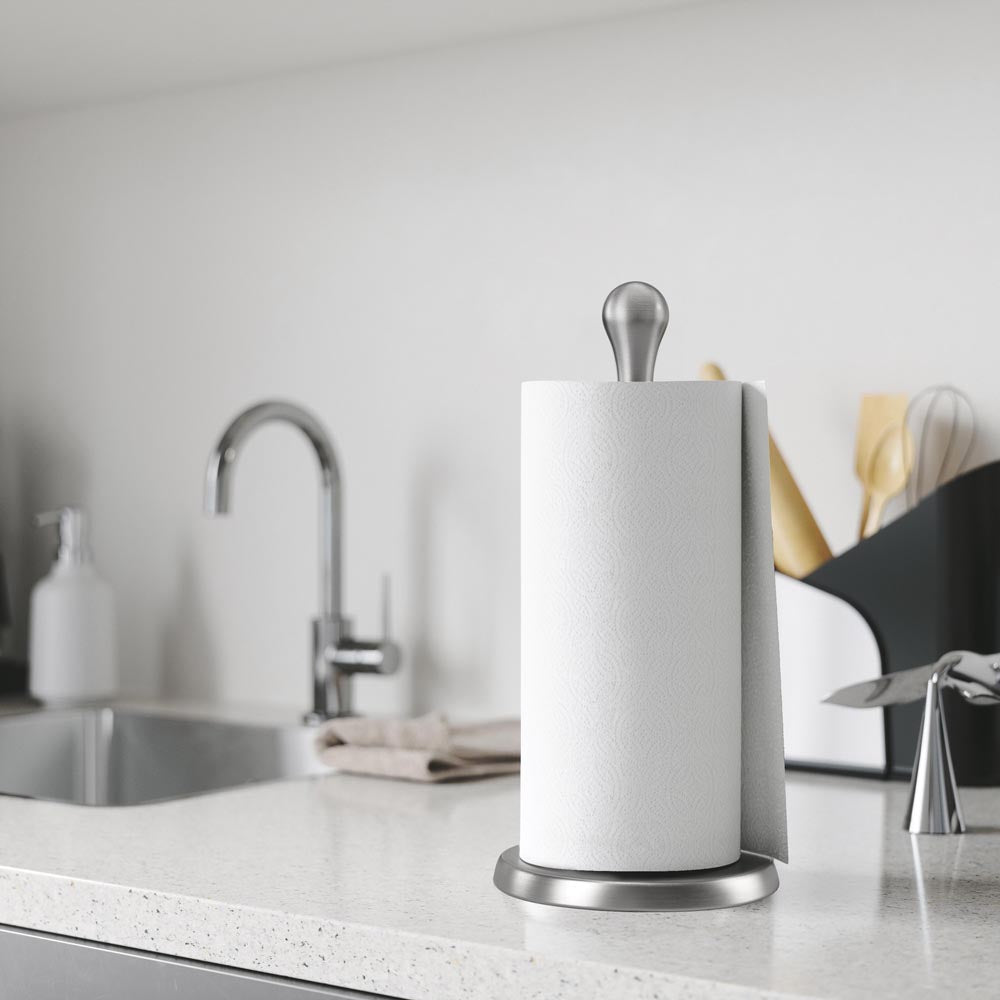 Umbra Tug Paper Towel Holder Smoke