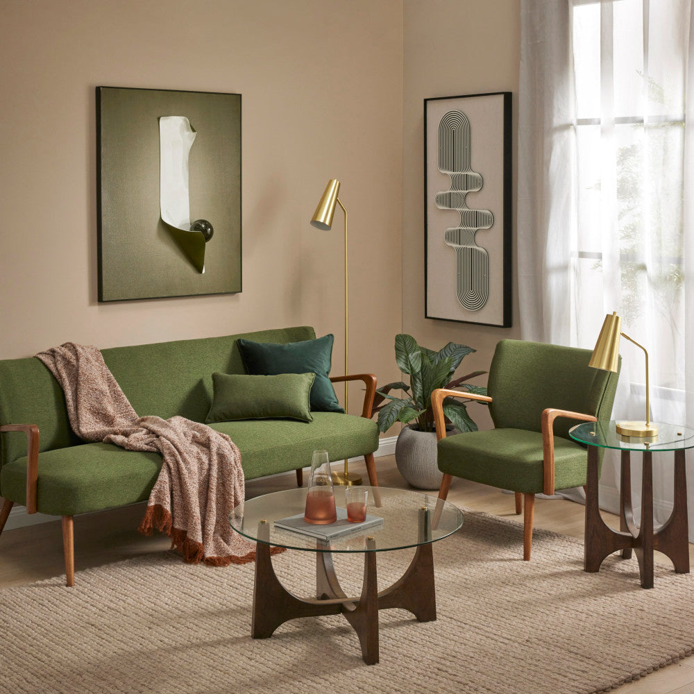 Academy Rupert Chrome Floor Lamp