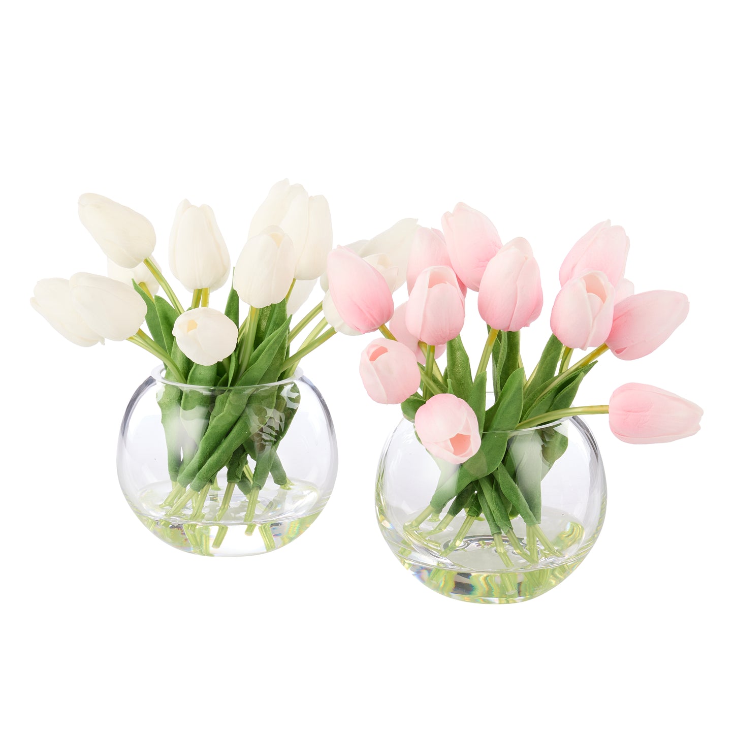Rogue Tulip Bunch Sphere Vase