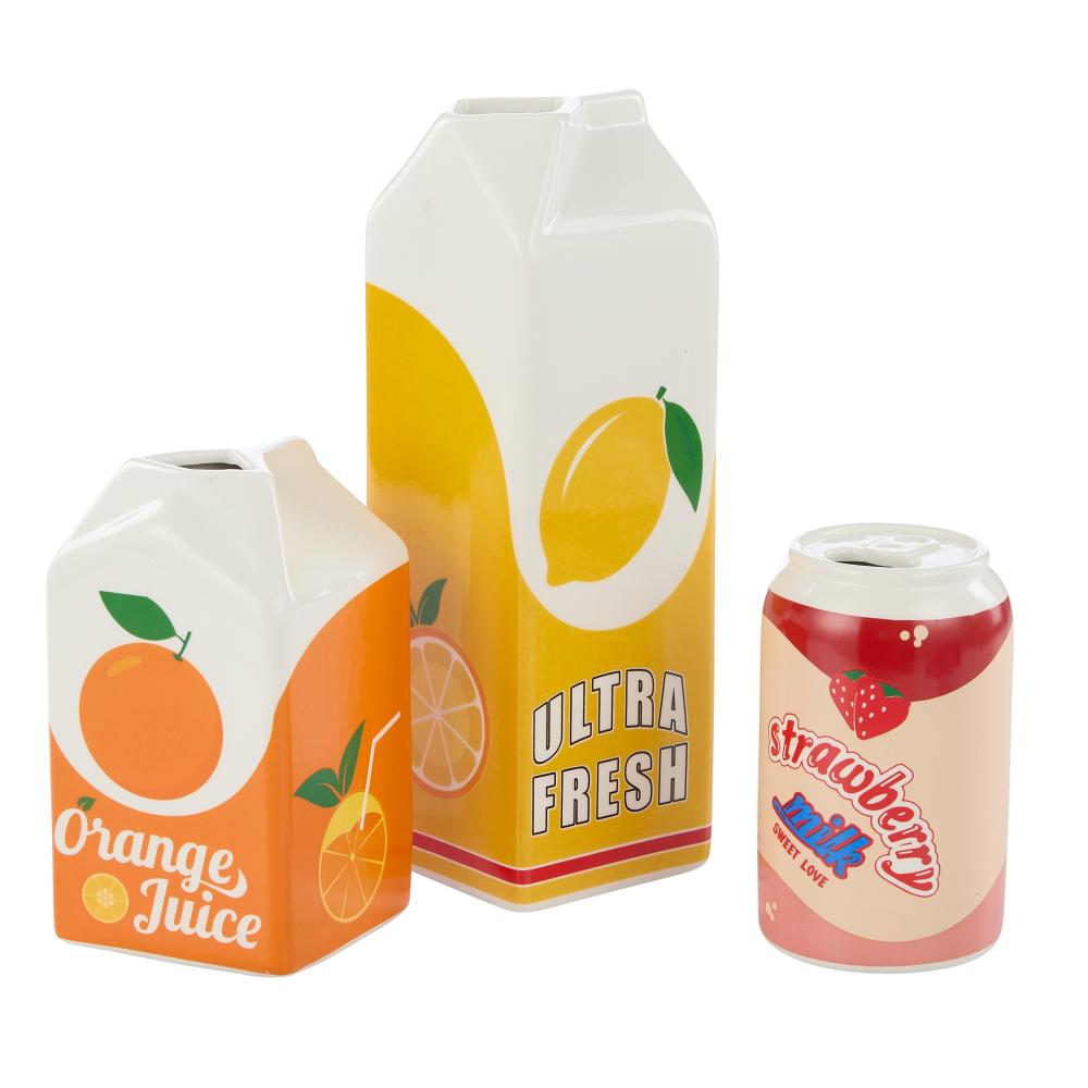 Emporium Lewis Carton Vessel in Lemonade, Orange, and strawberry at MyHouse
