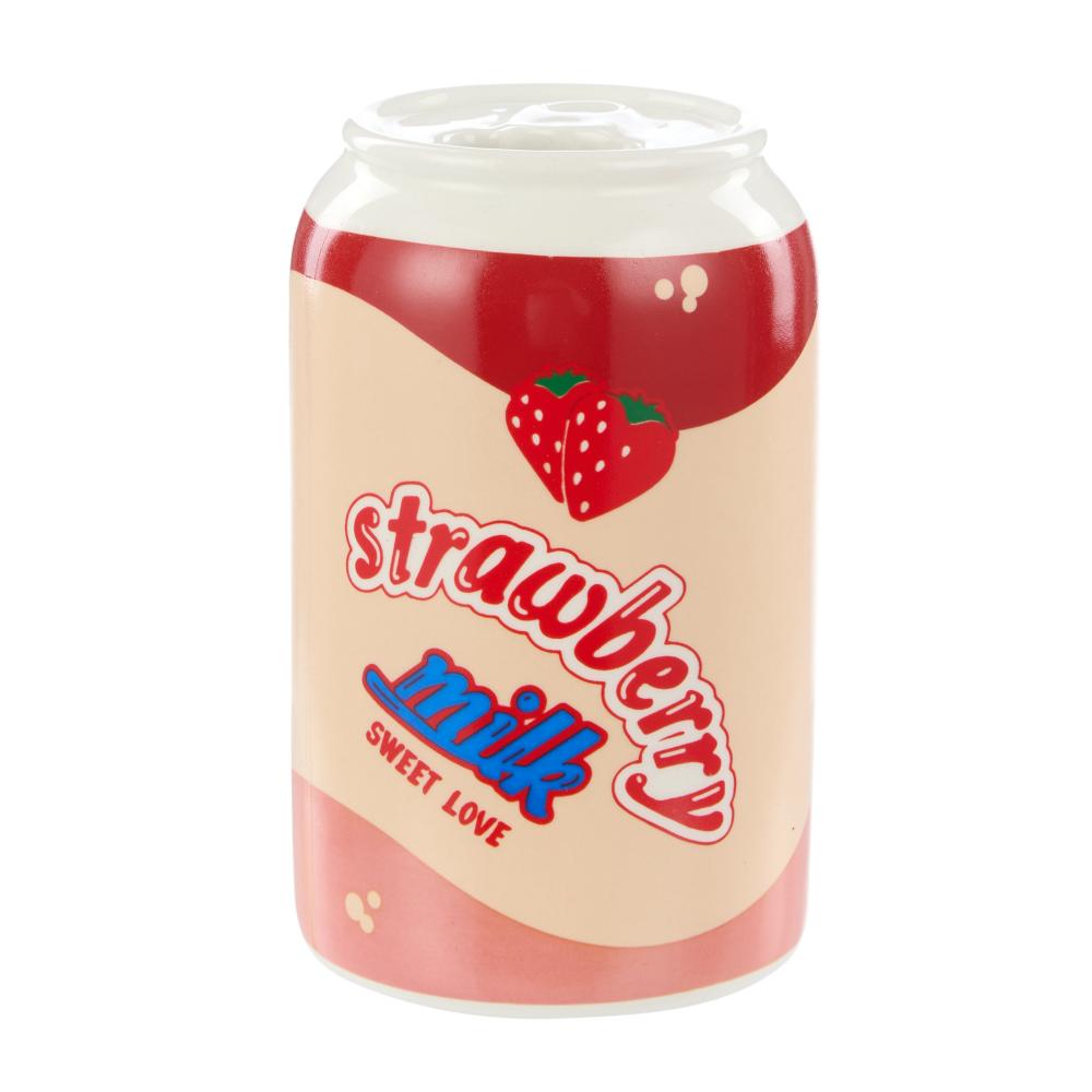 Emporium Lewis Carton Vessel Strawberry milk can at MyHouse