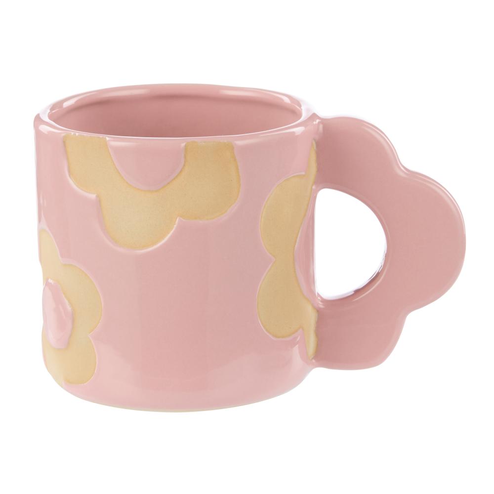 Emporium Posey 400ml Flower Mug in Pink at MyHouse