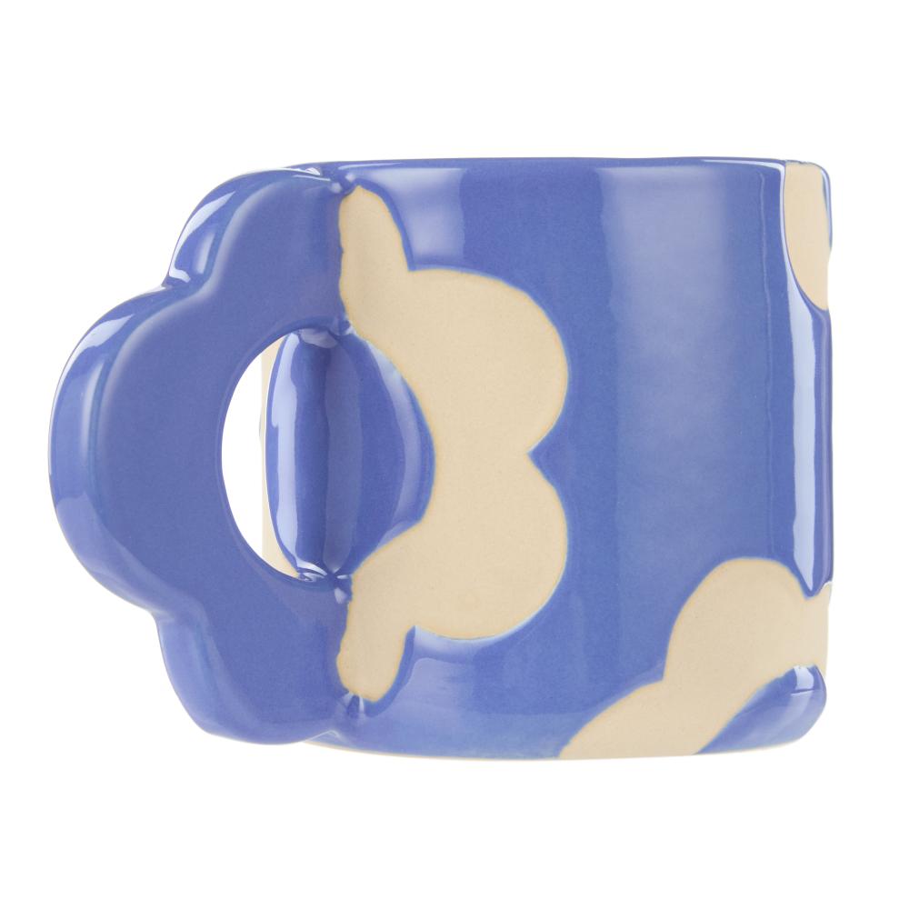 Emporium Posey 400ml Flower Mug in Blue at MyHouse