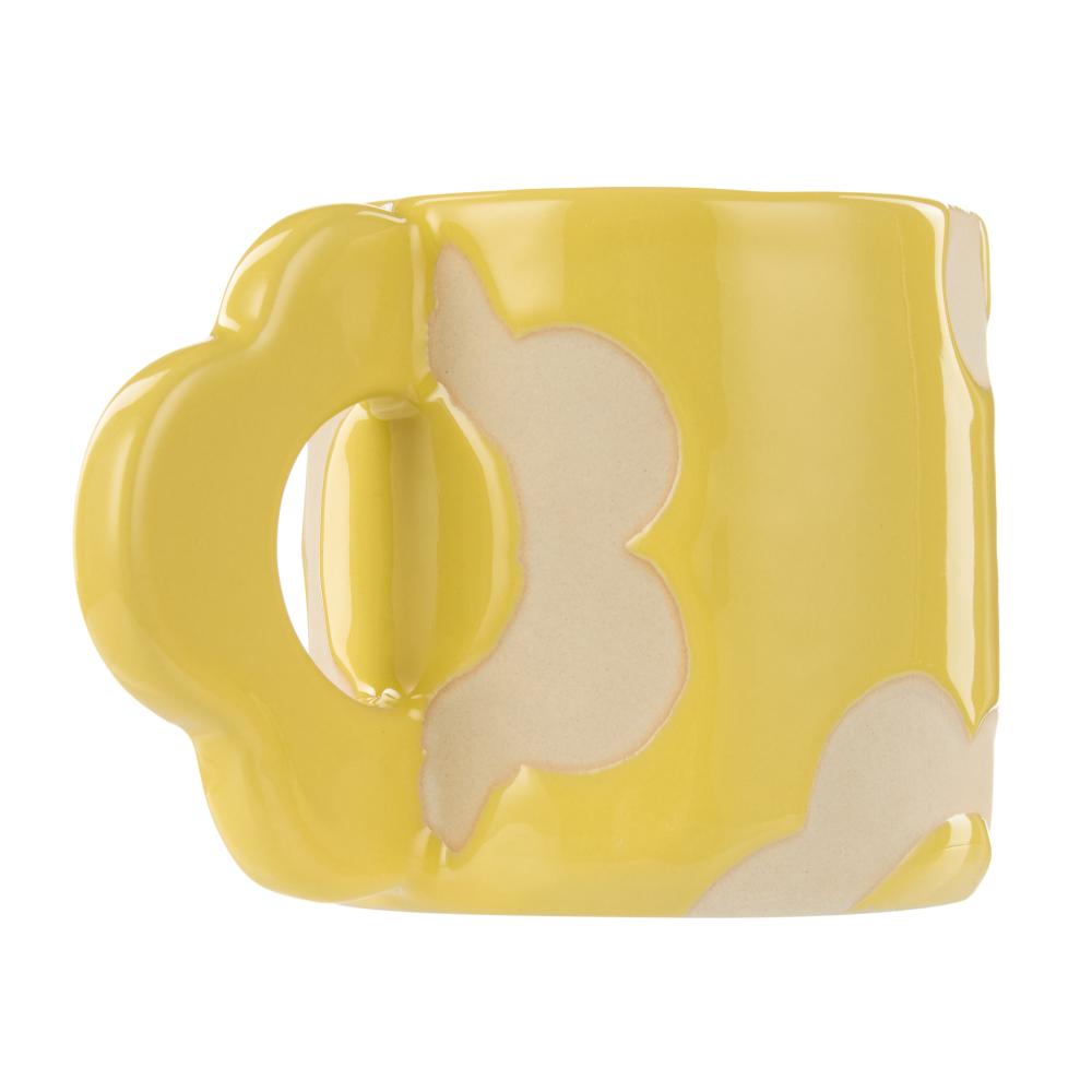 Emporium Posey 400ml Flower Mug in Yellow at MyHouse