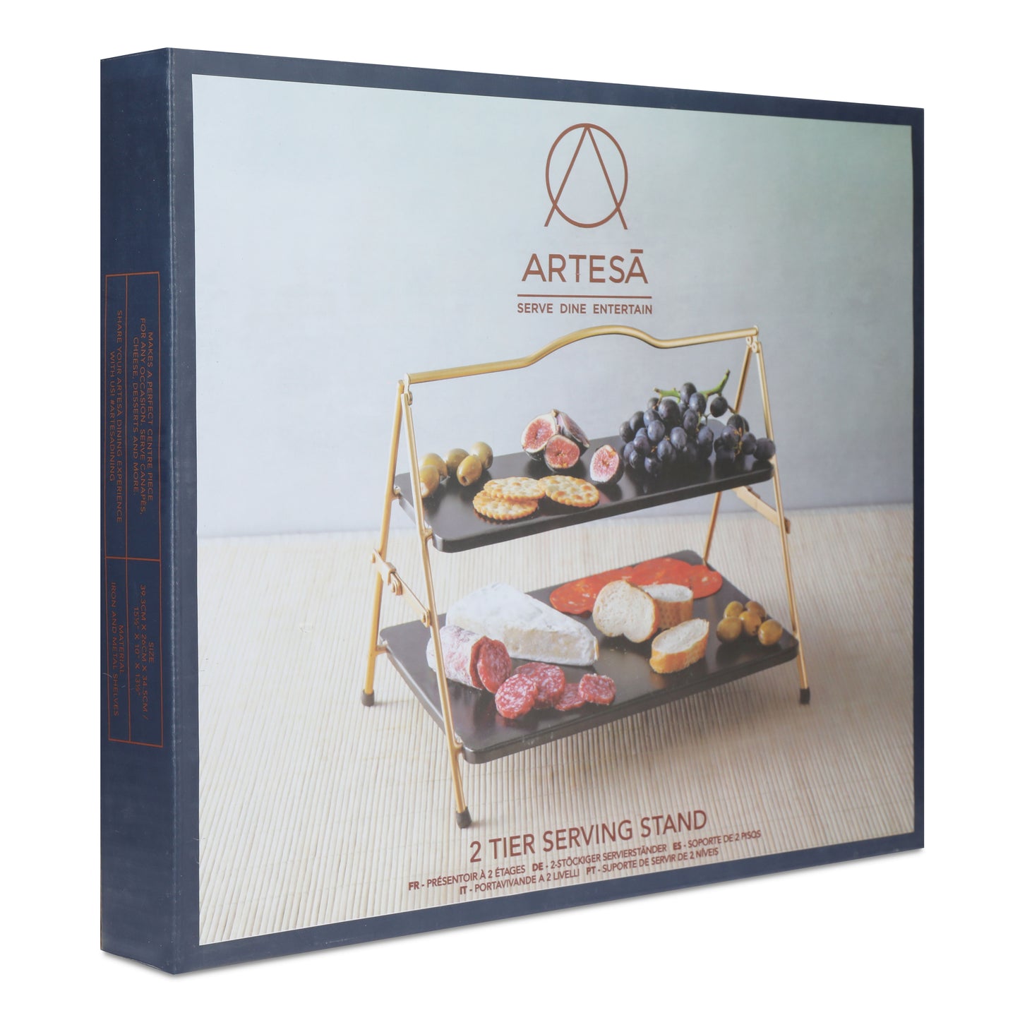 Artesa Two Tier Serving Stand