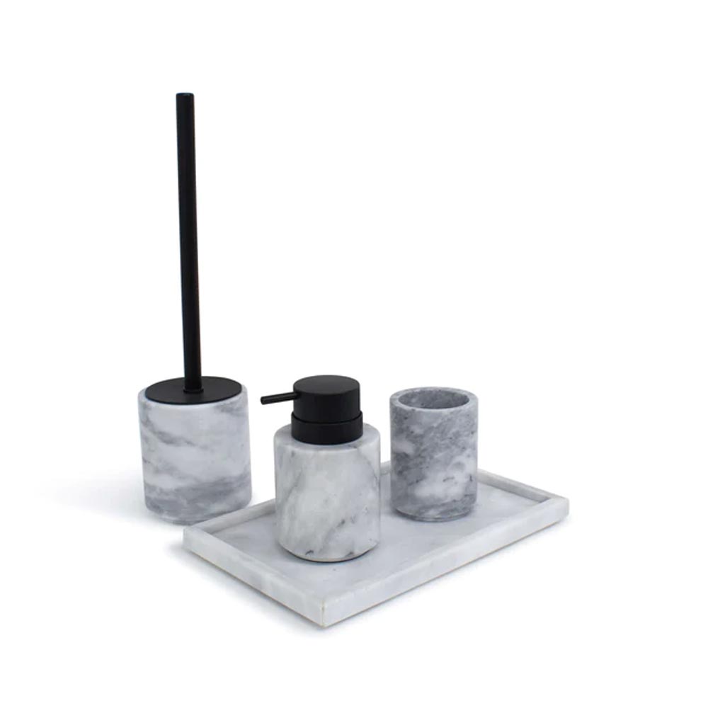 Salt & Pepper Apollo Bathroom Tray Marble