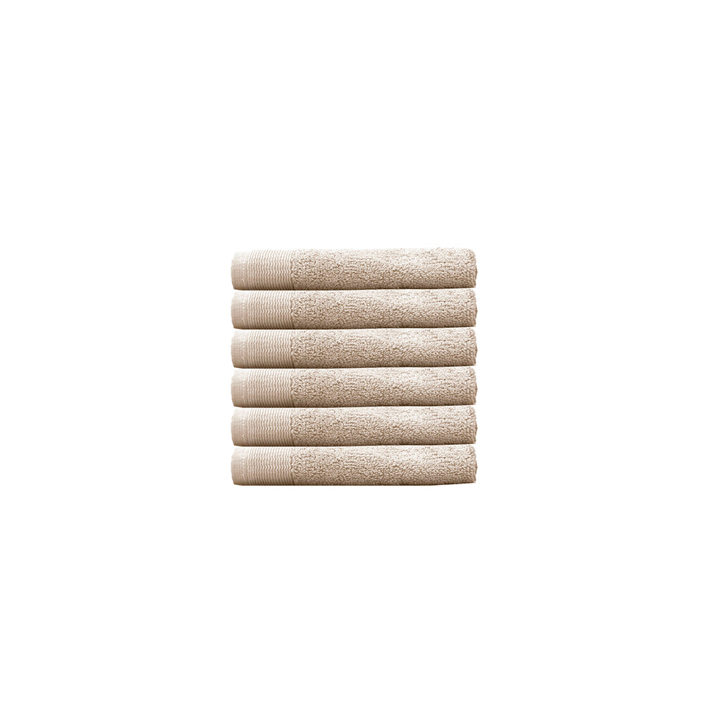Bambury Elvire Set of 6 Face Washers