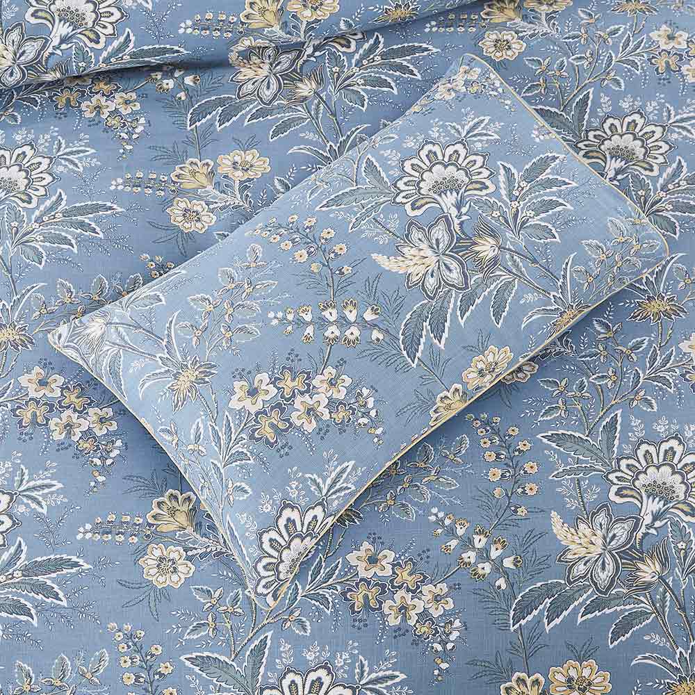 Laura Ashley Marlbrook Dusky Seaspray Quilt Cover Set at MyHouse