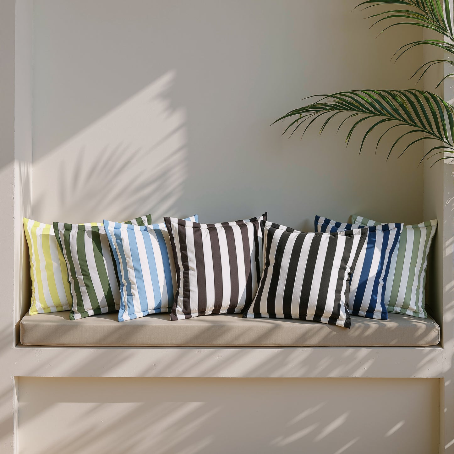 Zaab Torquay Stripe Outdoor Cushion